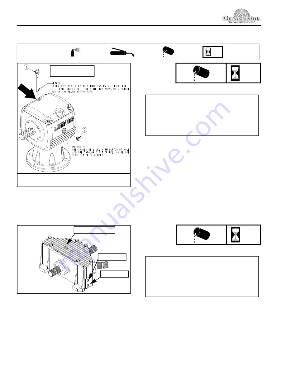 GREAT PLAINS RC2515 Operator'S Manual Download Page 44