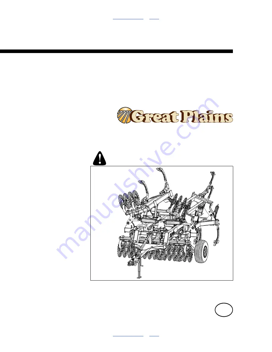 GREAT PLAINS TCN5107 Operator'S Manual Download Page 1