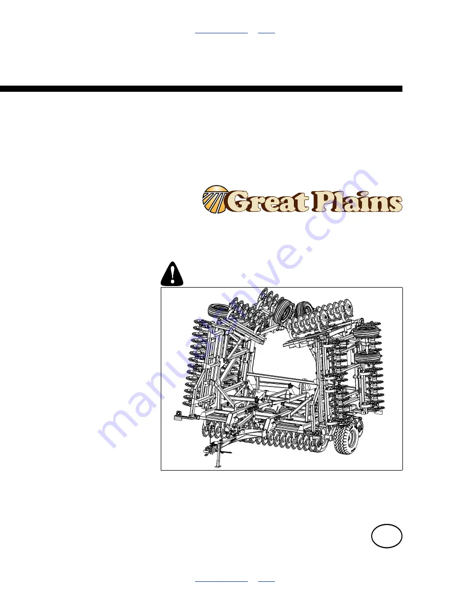 GREAT PLAINS Turbo Max 3500TM Assembly Manual Download Page 1