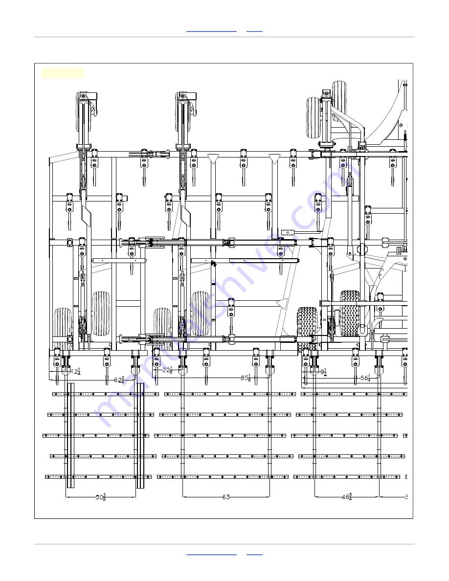 GREAT PLAINS Ultra Chisel 6000 Series Predelivery Manual Download Page 58