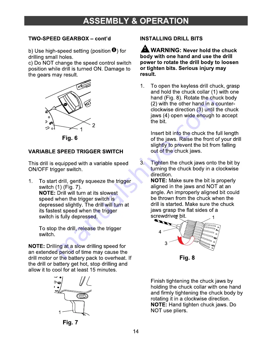 Greatneck 80167 Owner'S Manual Download Page 14