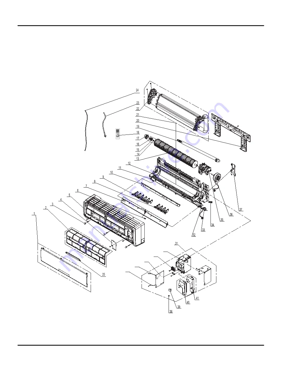 Gree GWC07NA-D3NNA5E Service Manual Download Page 54