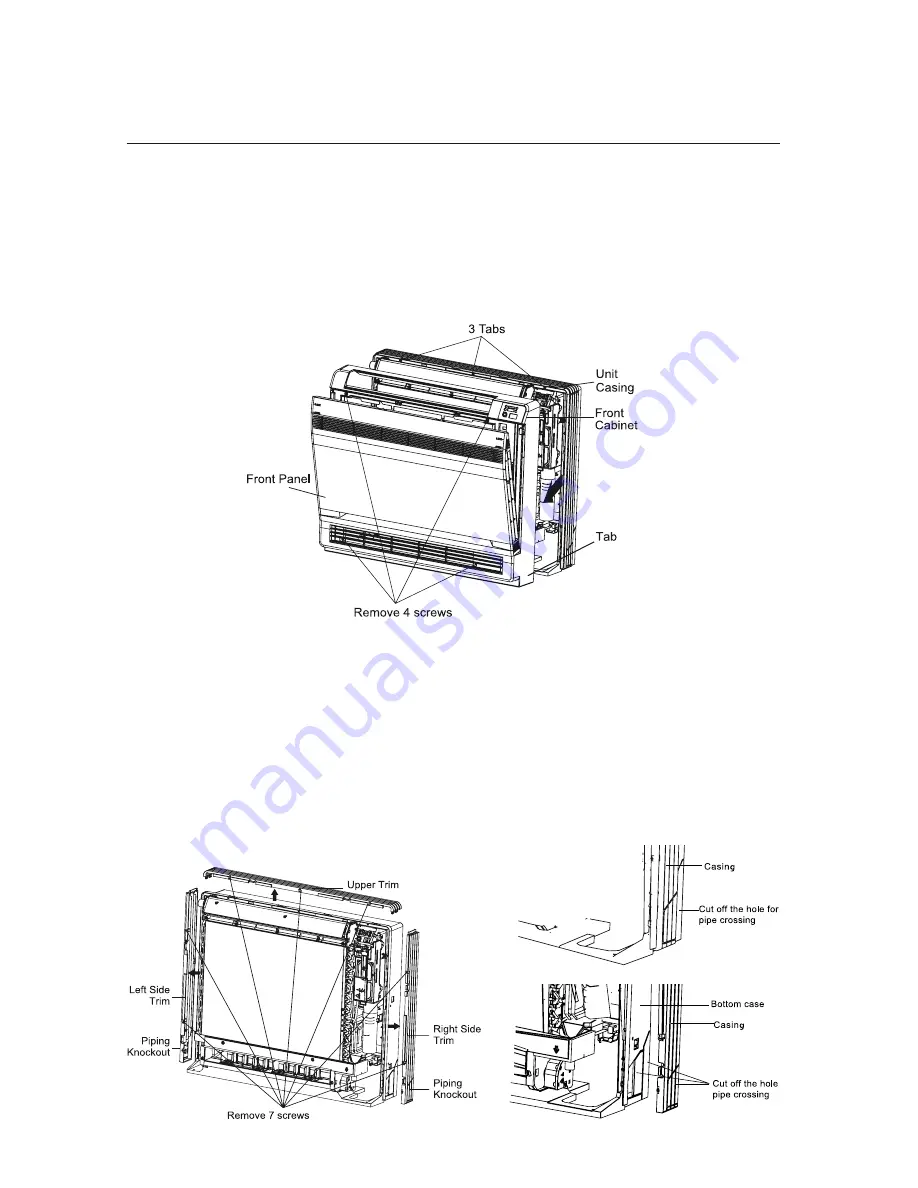 Gree Multi21 CONS12HP230V1AF Installation Manual Download Page 9