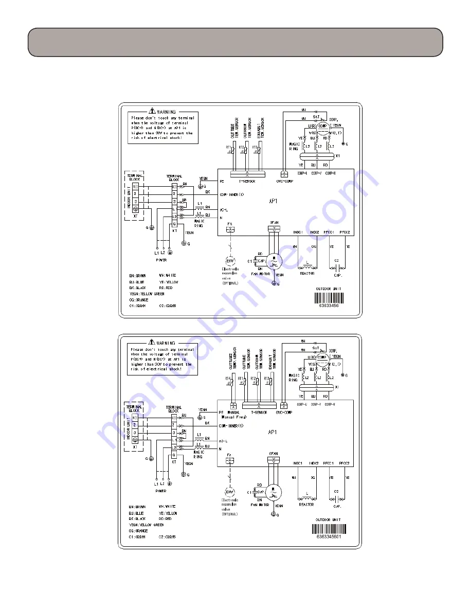 Gree RIO09HP115V1A Installation, Service & Troubleshooting Download Page 43