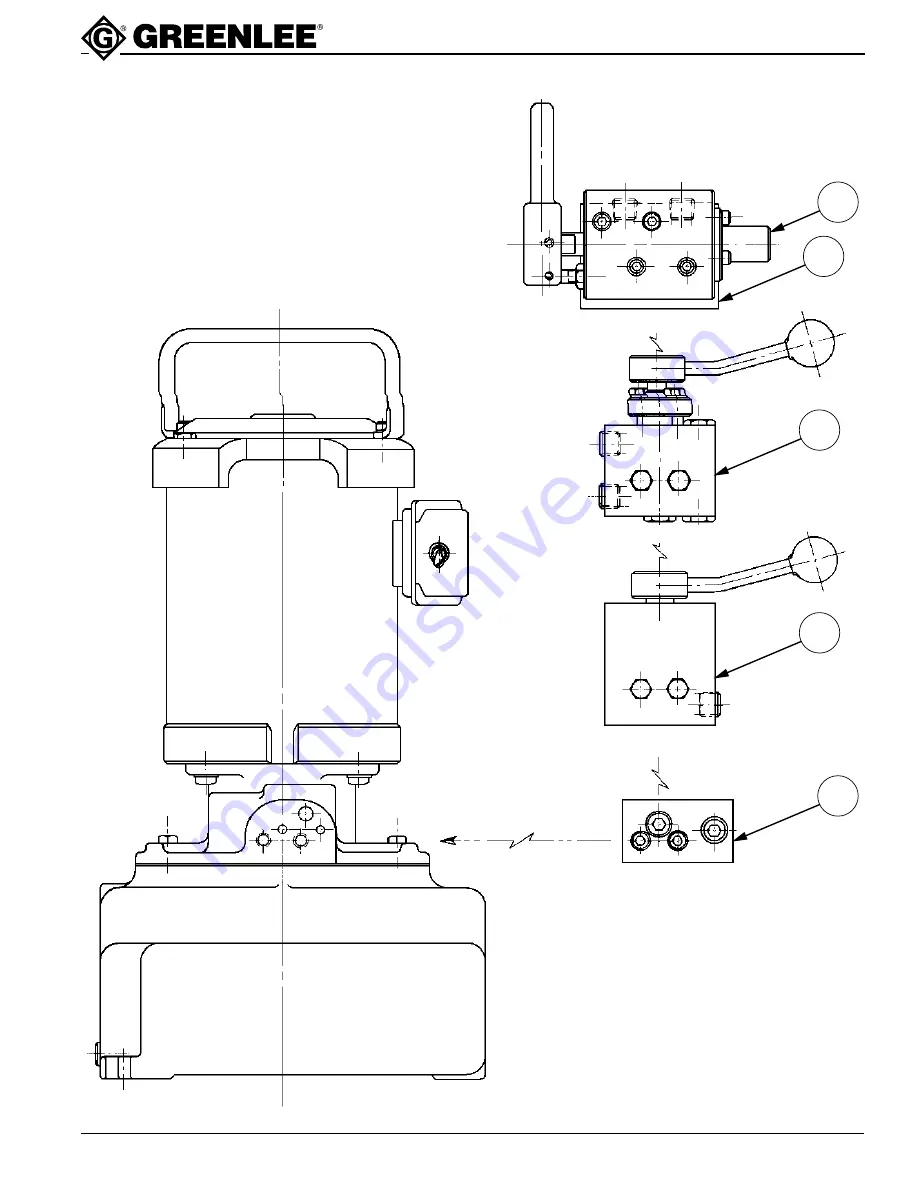 Greenlee 940 Operation, Service And Parts Instruction Manual Download Page 9