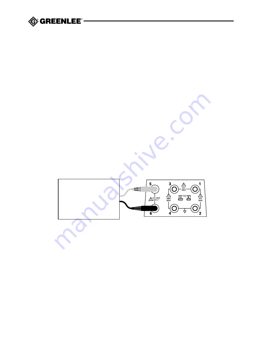 Greenlee IPM-400 Instruction Manual Download Page 24