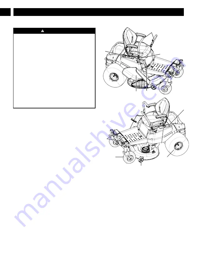 GreenWorks Pro 7406102 Operator'S Manual Download Page 8