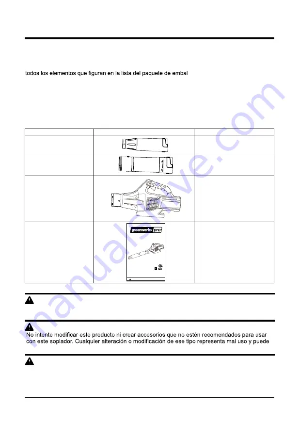 GreenWorks Pro BL80L00 Owner'S Manual Download Page 28