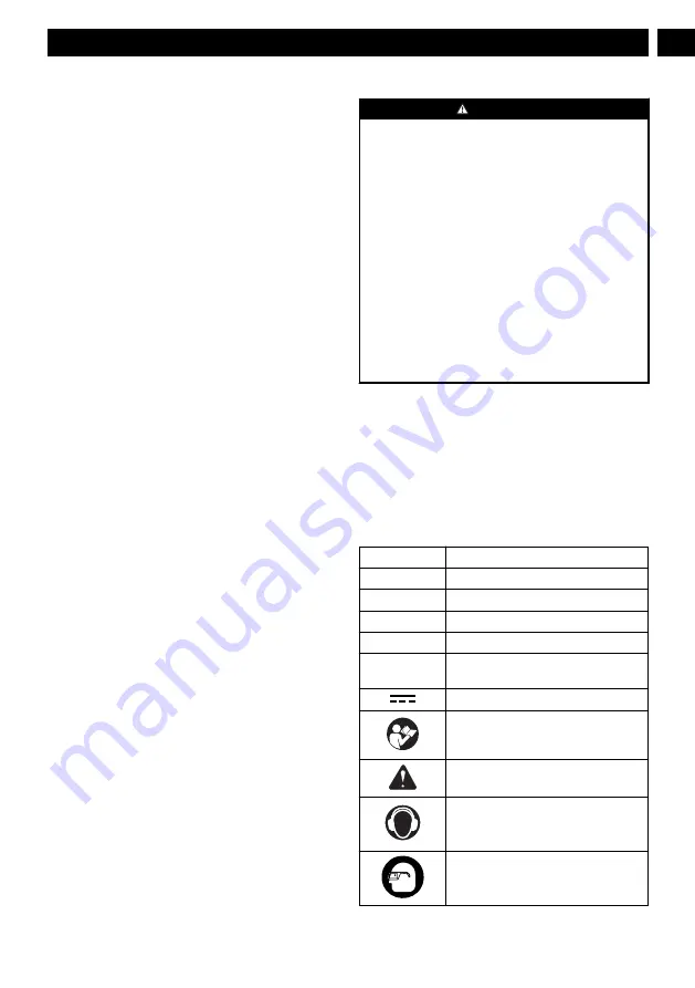 GreenWorks Pro BLB482 Operator'S Manual Download Page 5