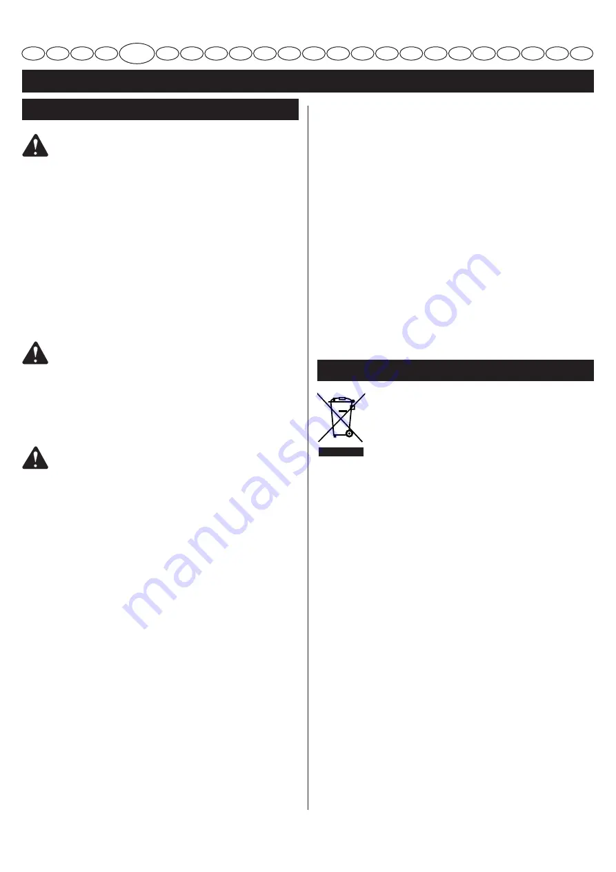 GreenWorks Tools 22077 Operator'S Manual Download Page 29