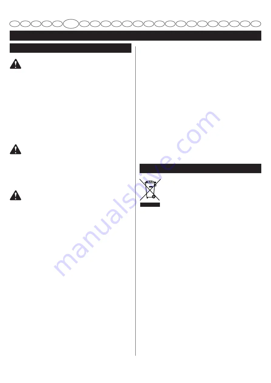 GreenWorks Tools 22077 Operator'S Manual Download Page 34