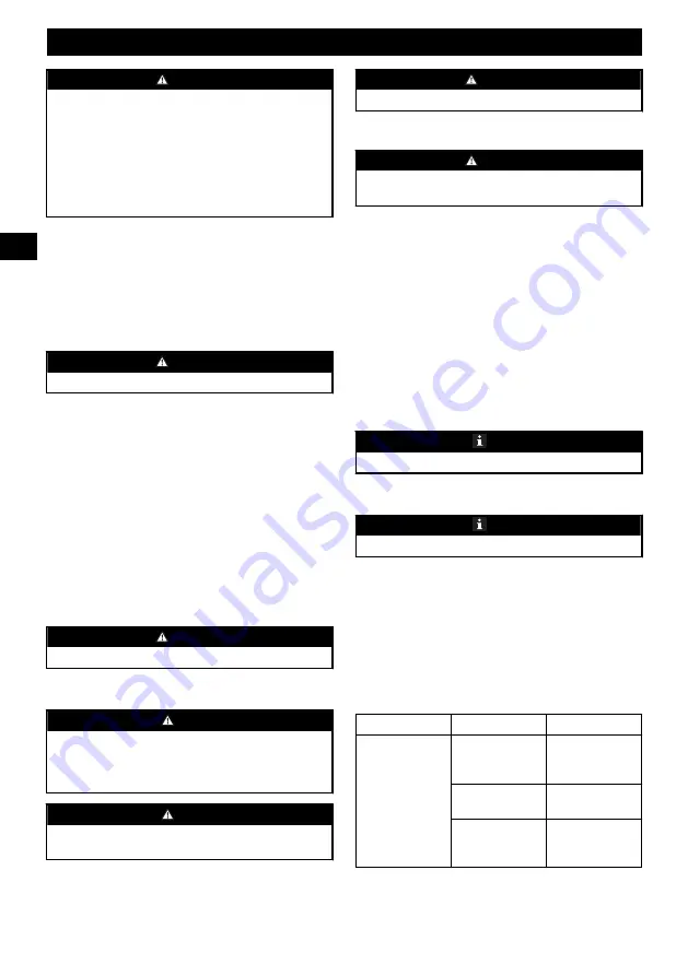 GreenWorks G40PHA Operator'S Manual Download Page 112