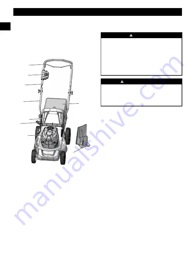 GreenWorks LMF421 Operator'S Manual Download Page 16