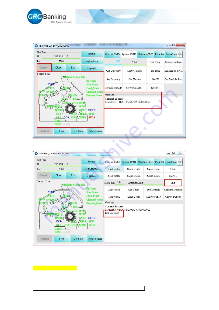 GRG Banking CA-10 User Manual Download Page 16