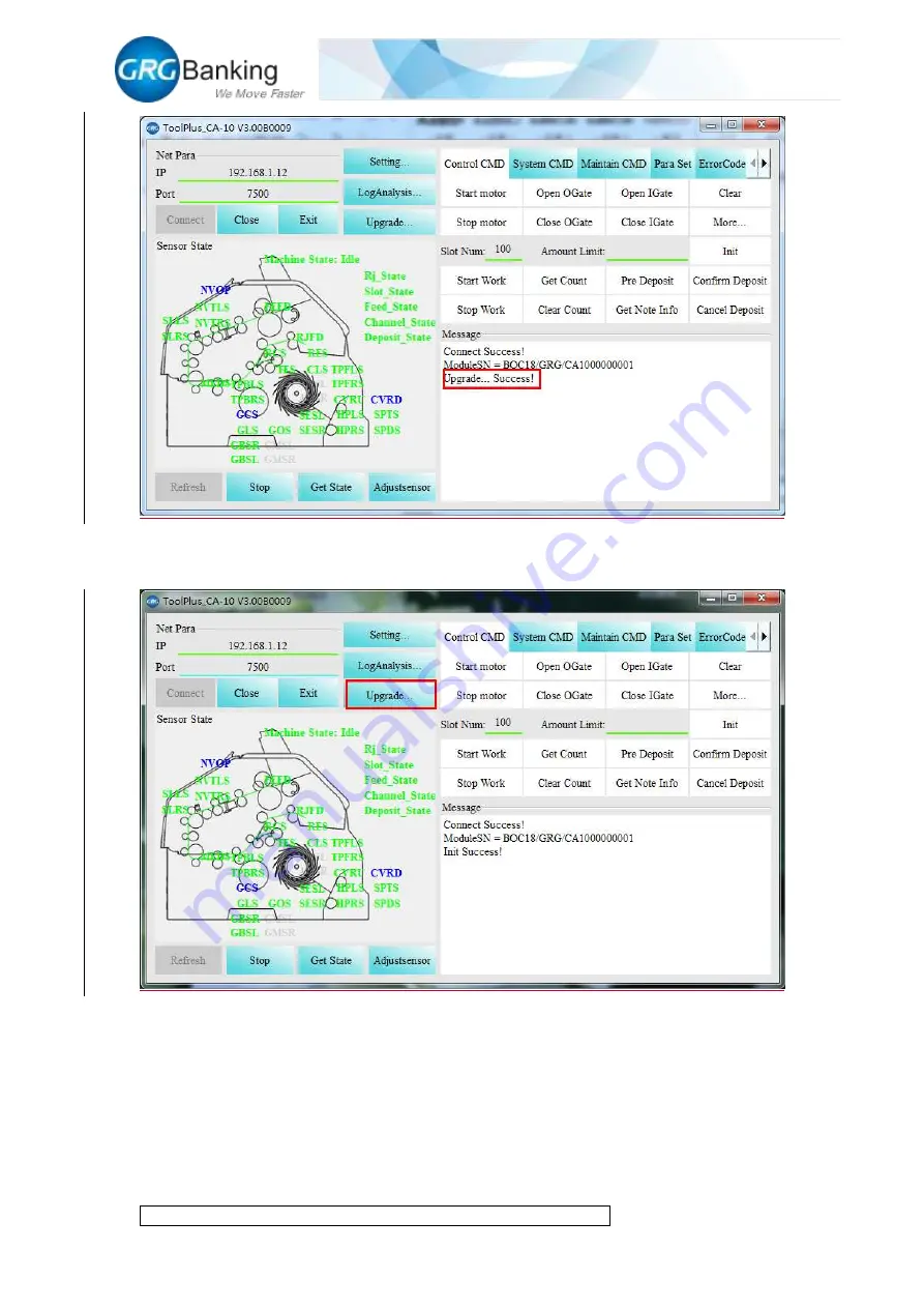 GRG Banking CA-10 User Manual Download Page 21