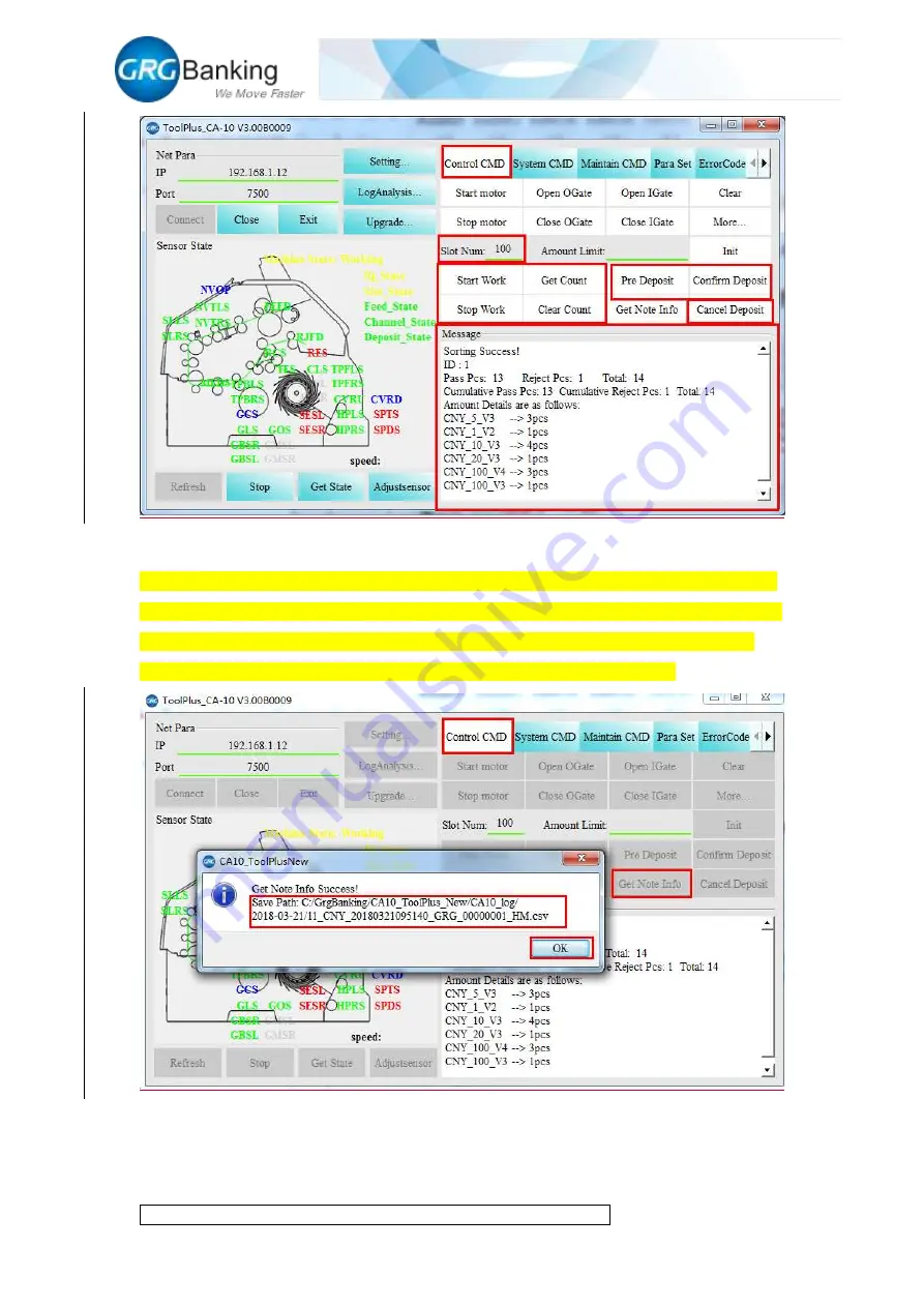 GRG Banking CA-10 User Manual Download Page 29