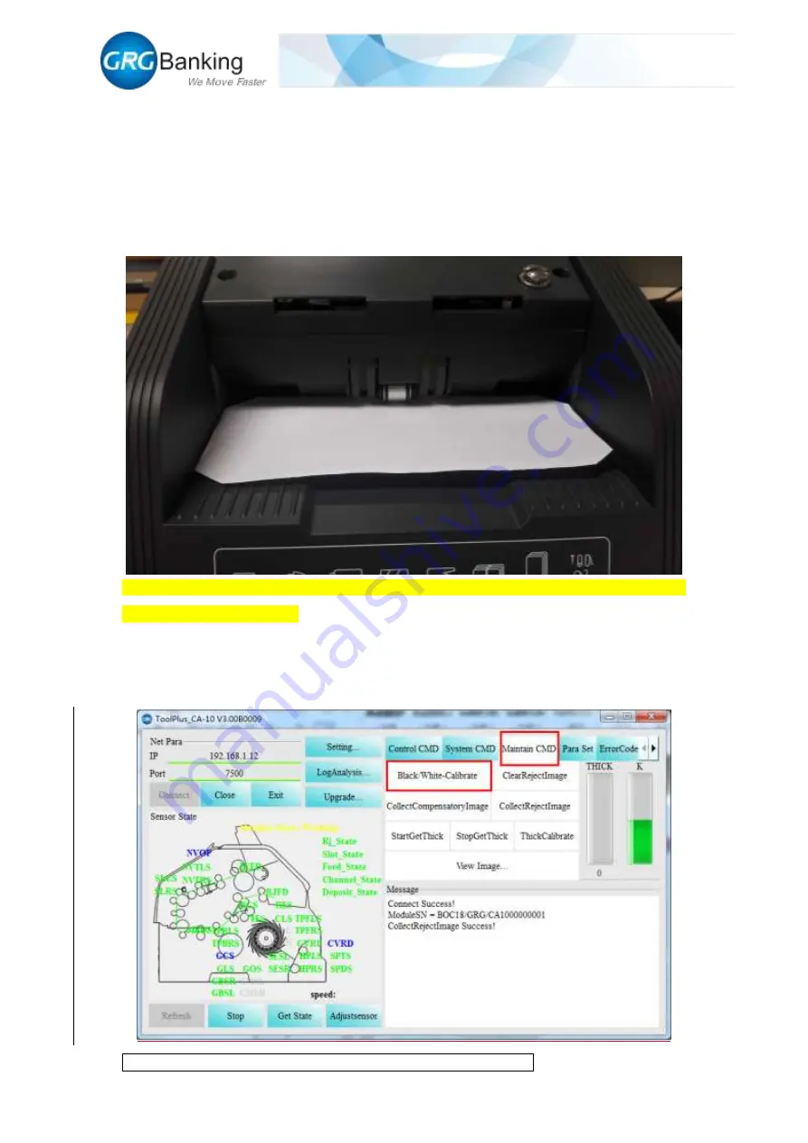 GRG Banking CA-10 User Manual Download Page 32