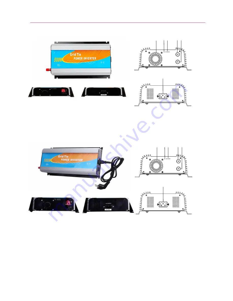 Grid Tie SR-1000-G Installation And Operation Manual Download Page 21