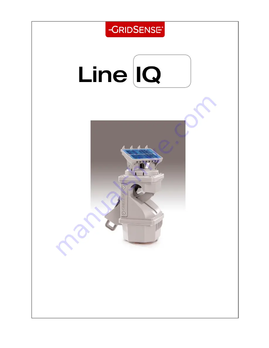 GridSense Line IQ LIQ60 User Manual Download Page 1