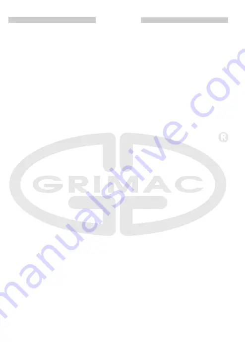 Grimac Minigrimac User Manual Download Page 1