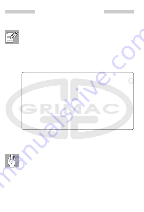 Grimac Minigrimac User Manual Download Page 7