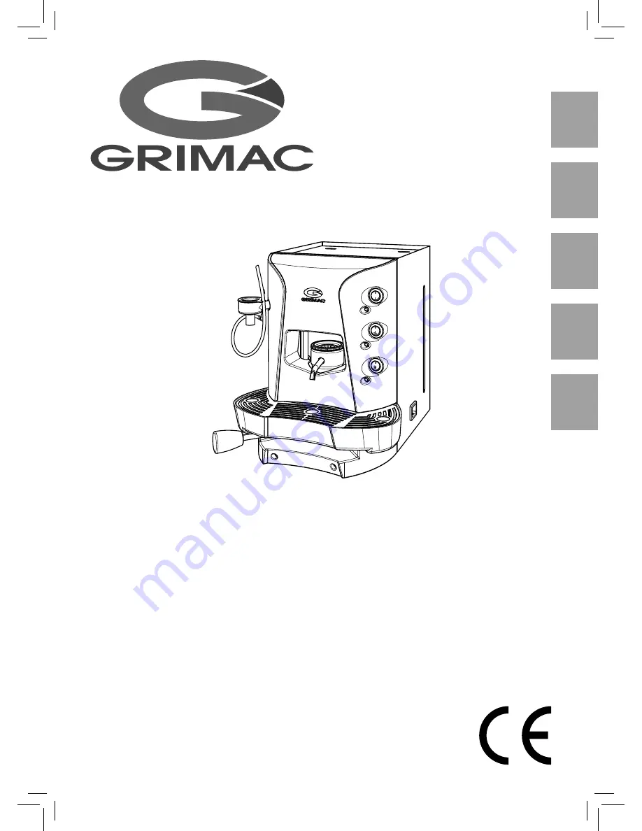 Grimac OPALE Operating Instructions Manual Download Page 1