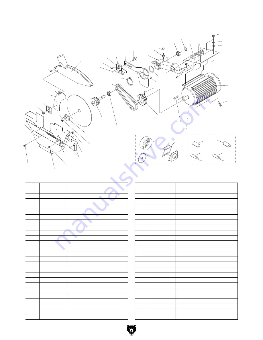 Grizzly G0460 Parts List Download Page 11