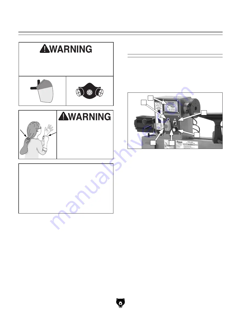 Grizzly G0698 Owner'S Manual Download Page 20