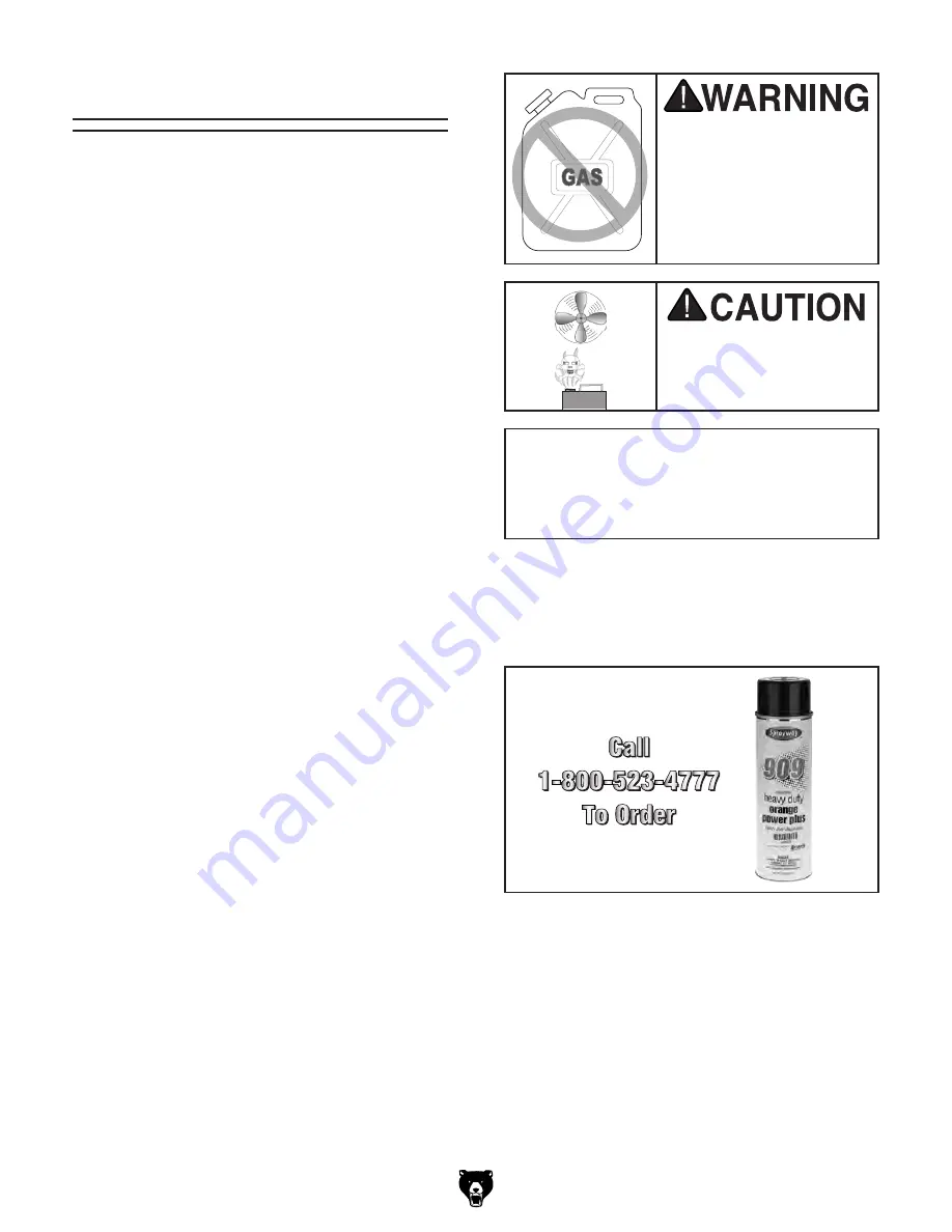 Grizzly G0811 Owner'S Manual Download Page 17