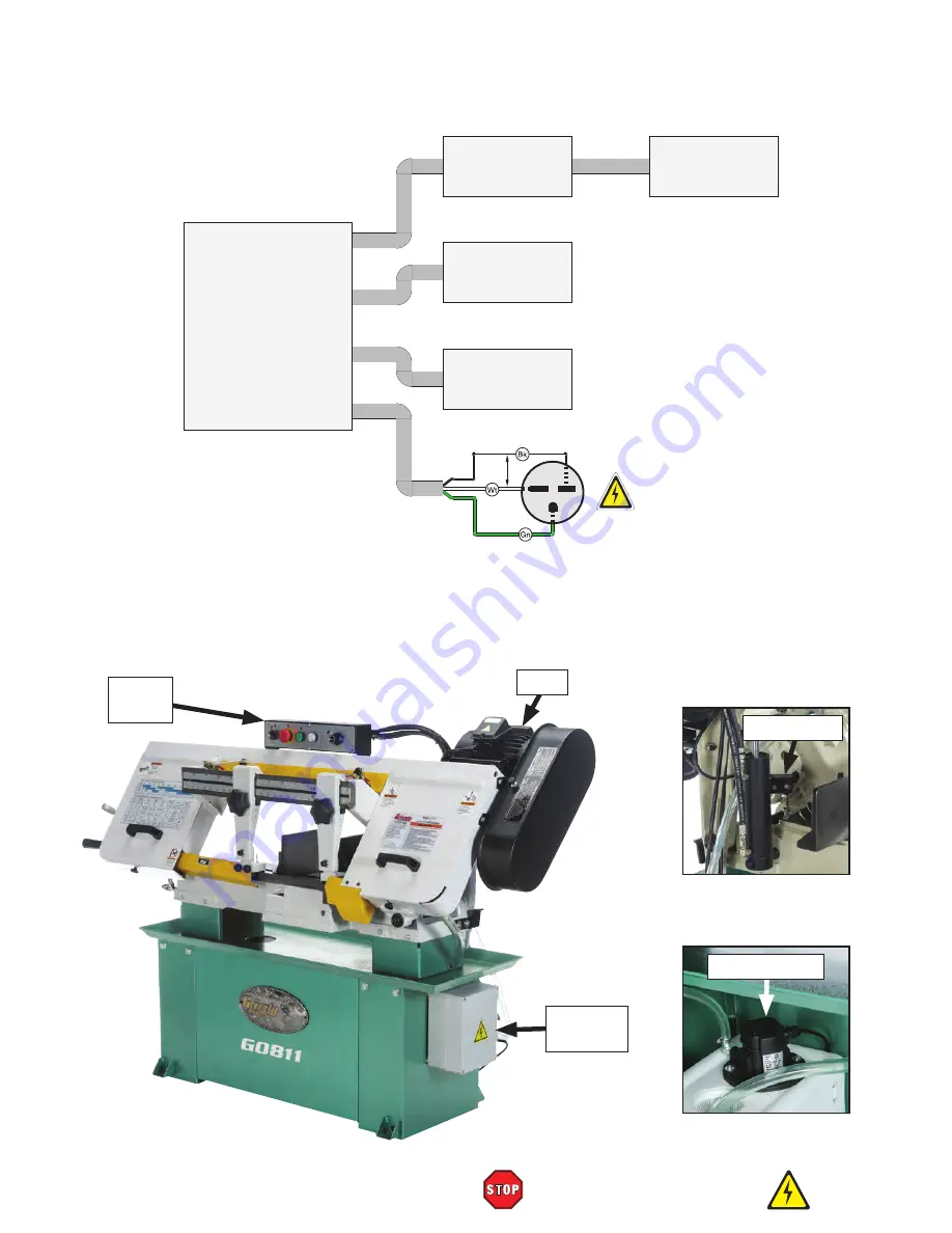 Grizzly G0811 Owner'S Manual Download Page 55