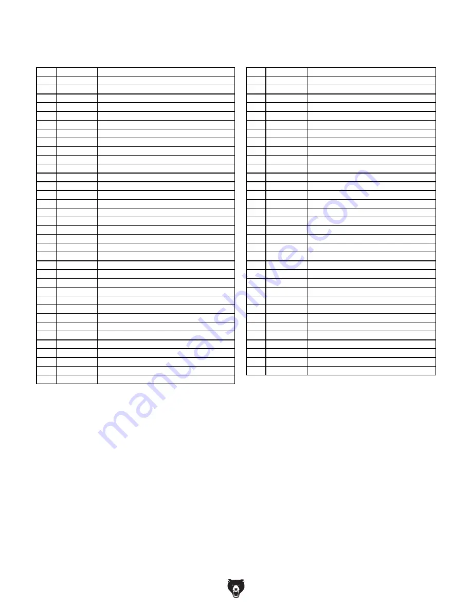 Grizzly G0836 Owner'S Manual Download Page 55