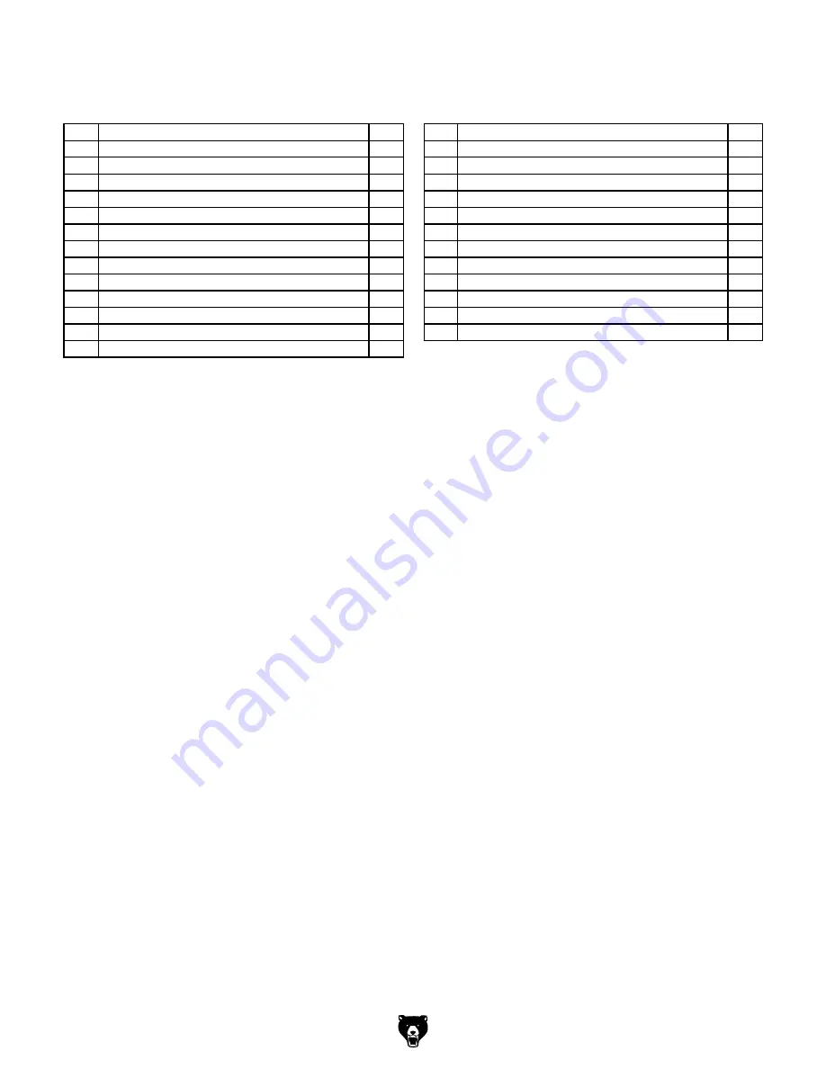 Grizzly G0954 Owner'S Manual Download Page 56