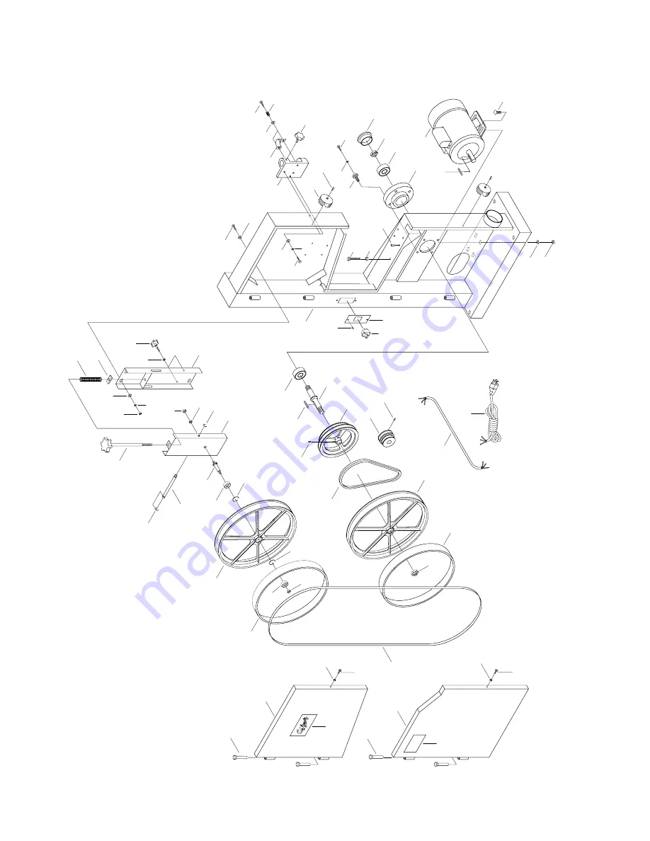 Grizzly G1148 Parts List Download Page 3