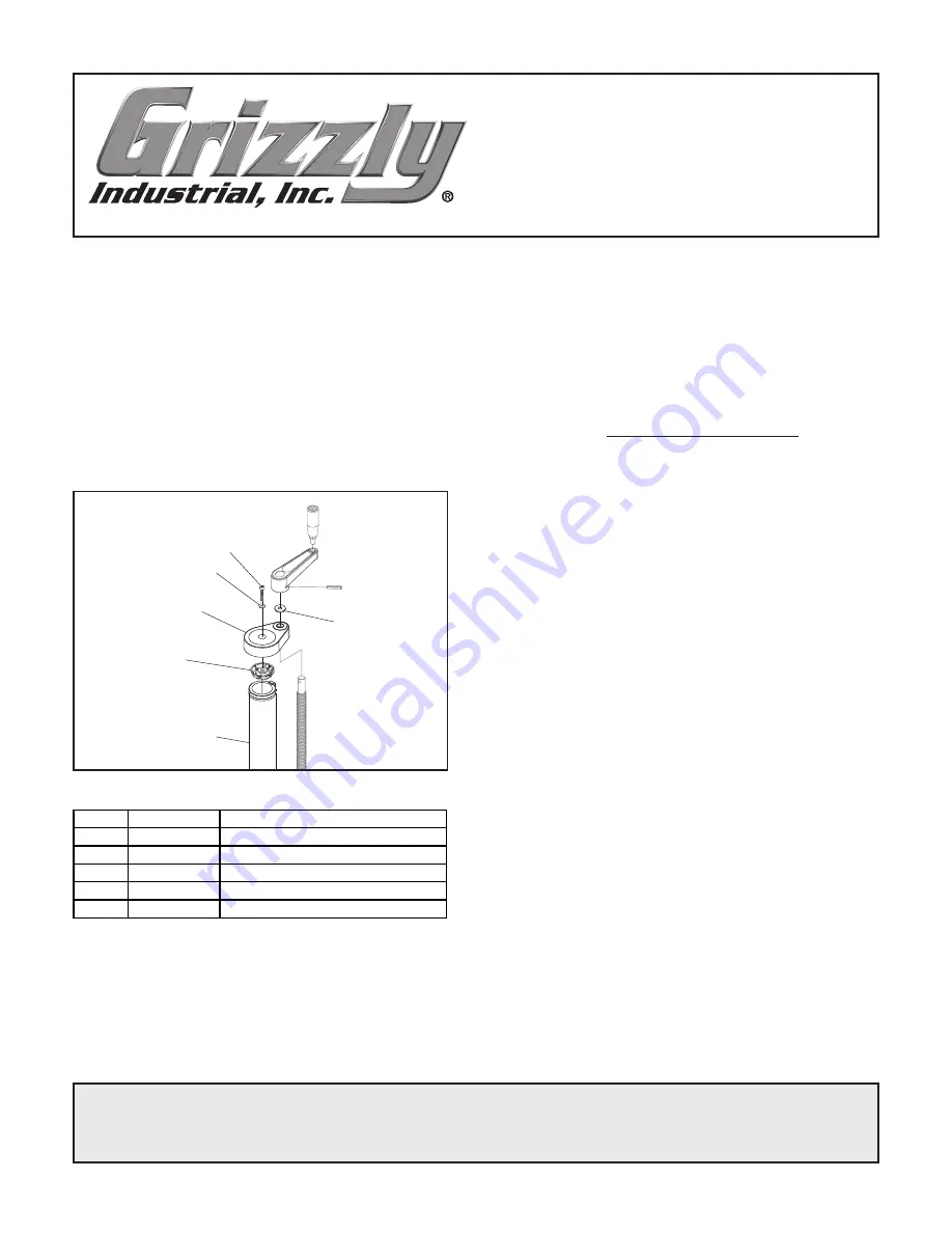 Grizzly G7873 Owner'S Manual Download Page 1