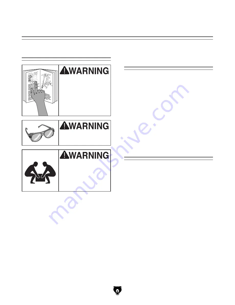 Grizzly G9742 Owner'S Manual Download Page 12