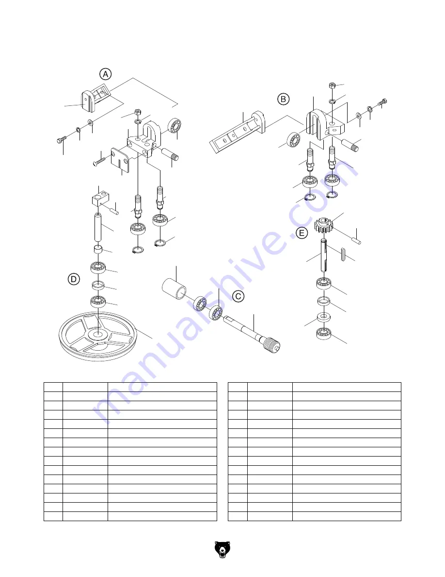 Grizzly G9742 Owner'S Manual Download Page 39