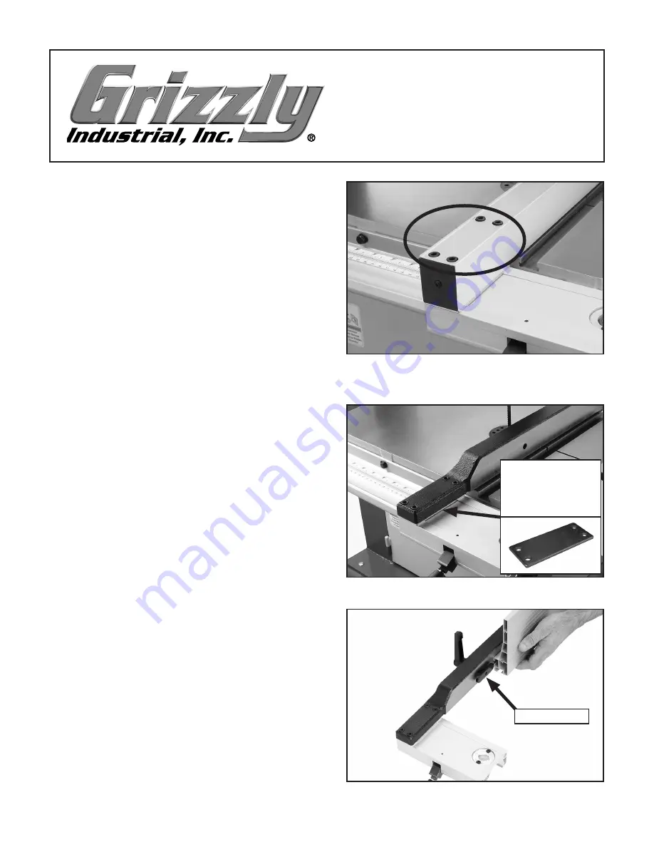 Grizzly H7585 Instruction Sheet Download Page 1