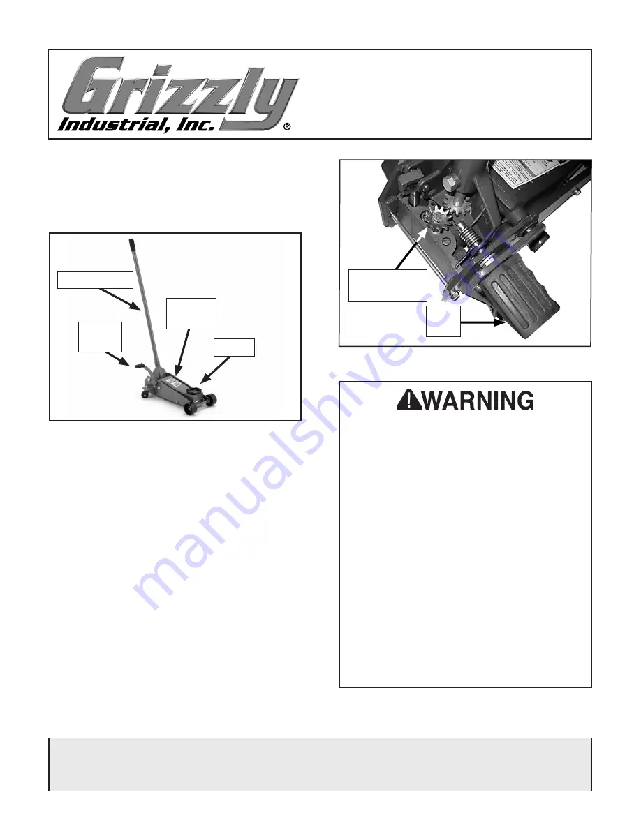 Grizzly H8091 Скачать руководство пользователя страница 1