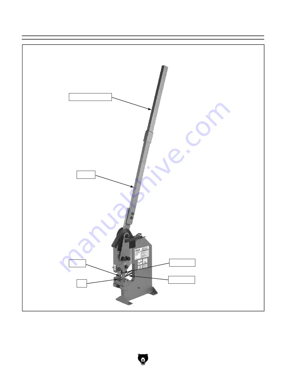 Grizzly Hand Puncher T21321 Скачать руководство пользователя страница 5