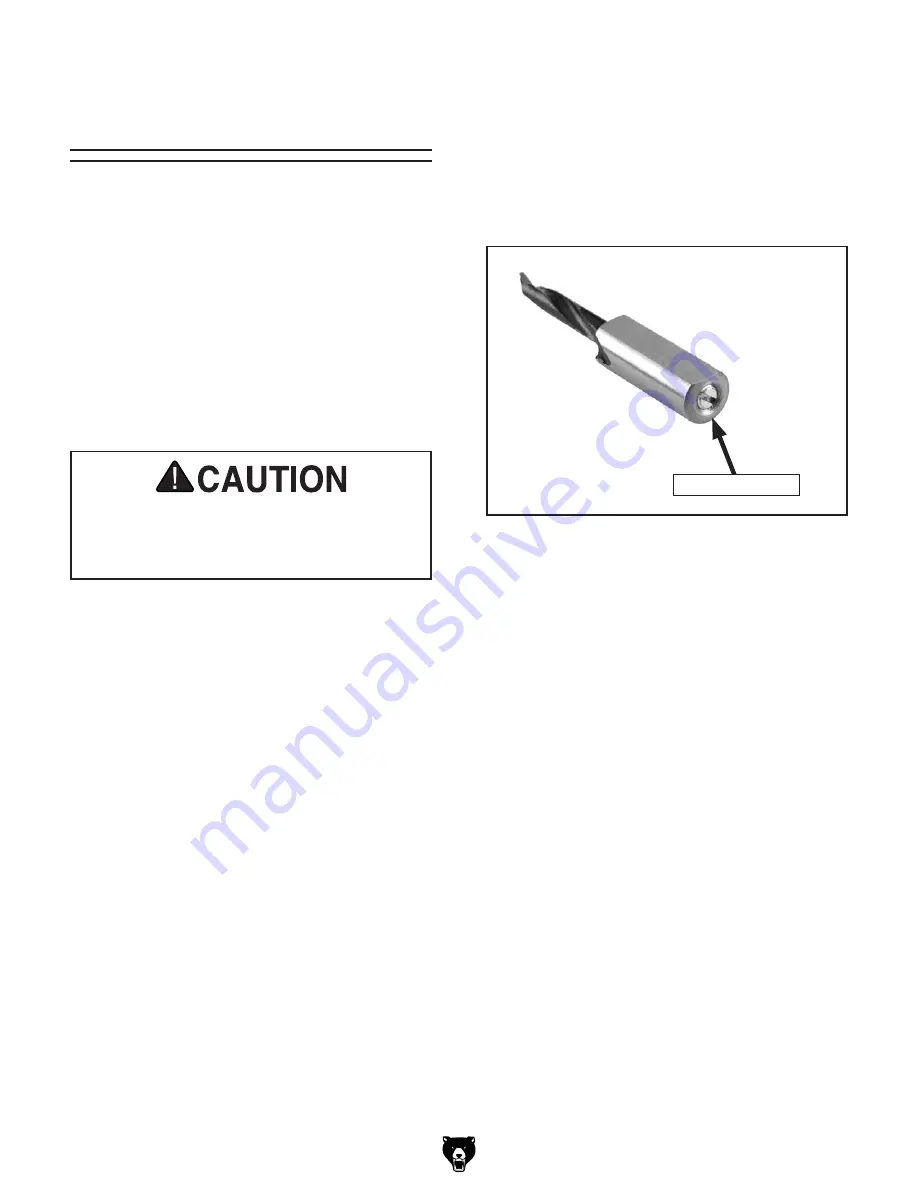 Grizzly Line Boring Machine G0642 Owner'S Manual Download Page 35