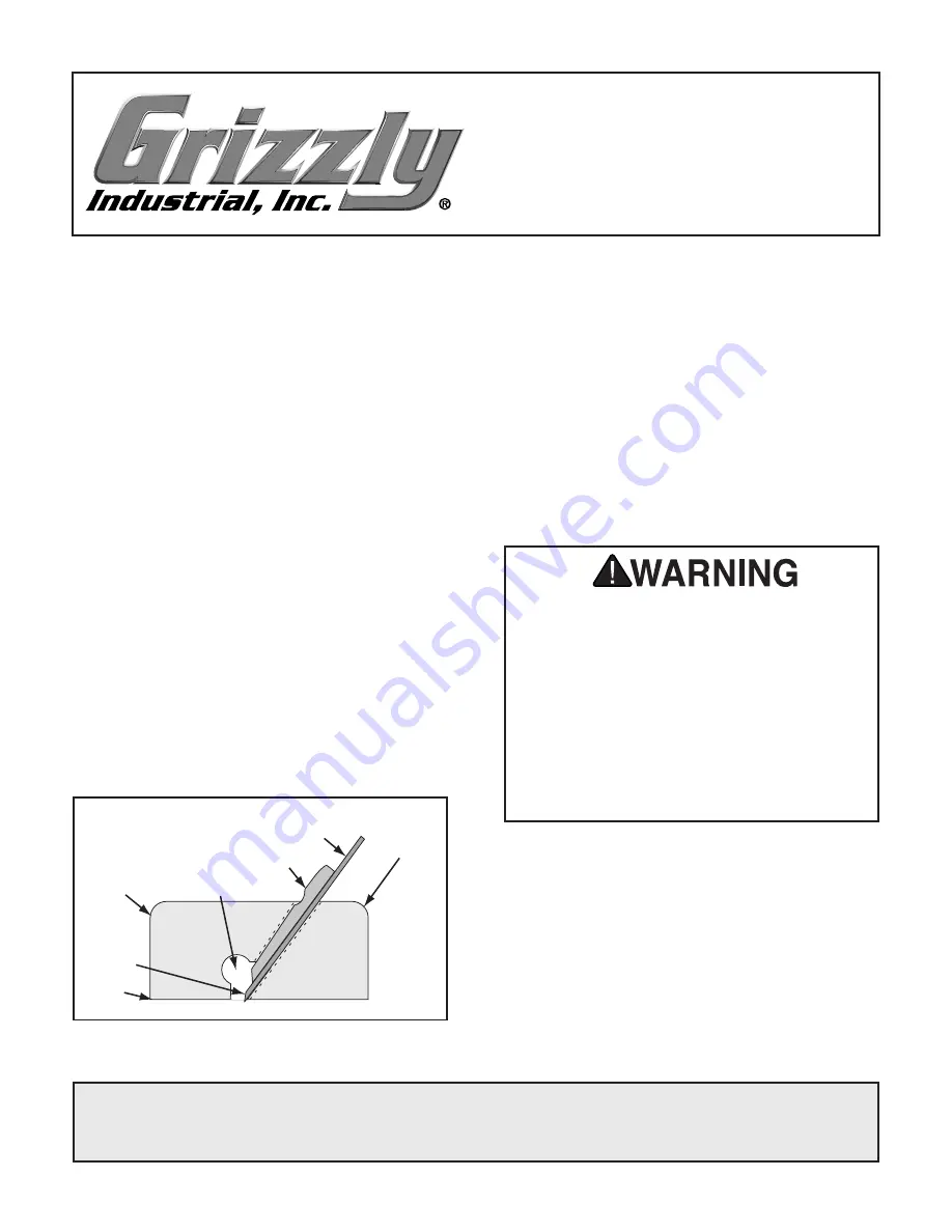 Grizzly T10256-58 Скачать руководство пользователя страница 1