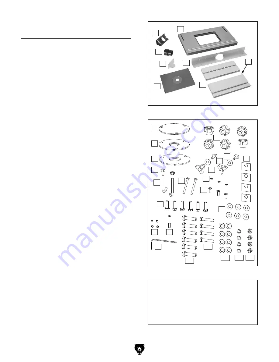 Grizzly T1244 Owner'S Manual Download Page 10