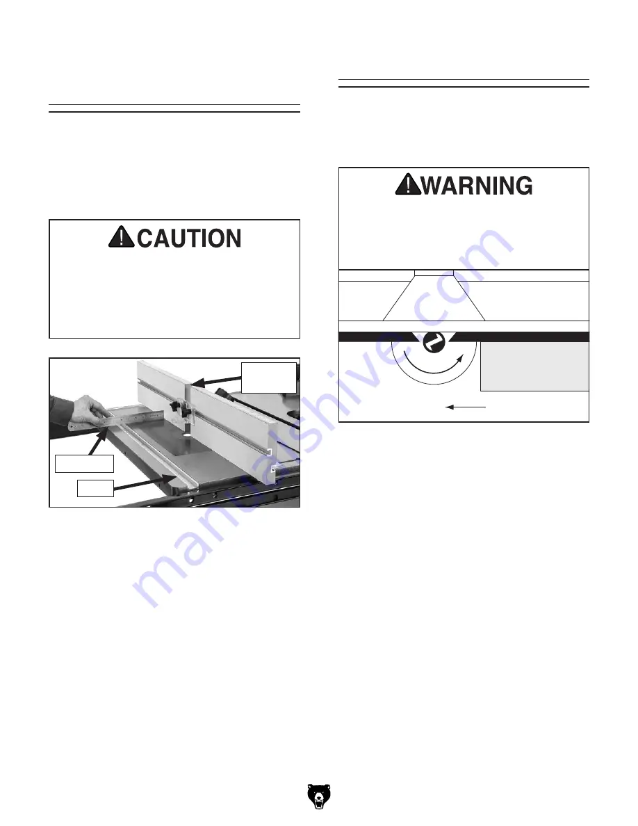 Grizzly T1244 Owner'S Manual Download Page 23