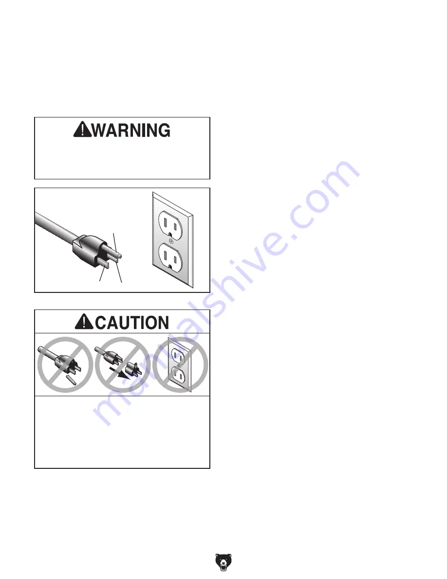 Grizzly T23108 Owner'S Manual Download Page 10