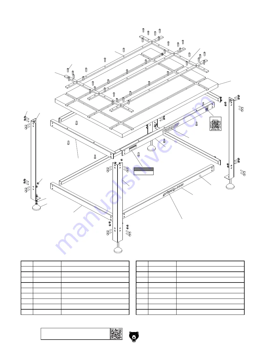 Grizzly T25953 Скачать руководство пользователя страница 4