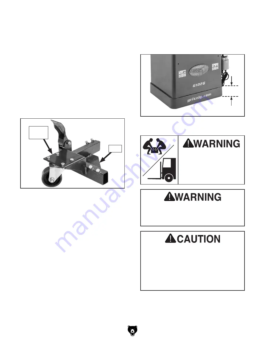 Grizzly T31566 Instructions Manual Download Page 2