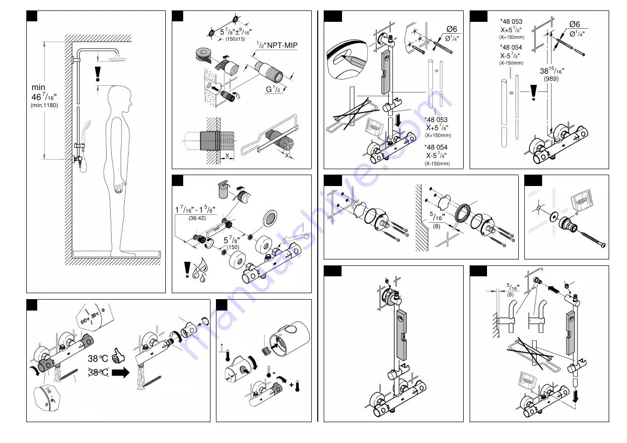 Grohe EUPHORIA 26 419 Скачать руководство пользователя страница 3