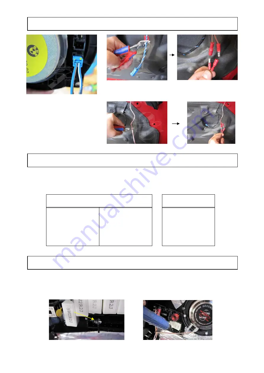 Ground Zero GZBR 200BMW Installation Manual Download Page 25