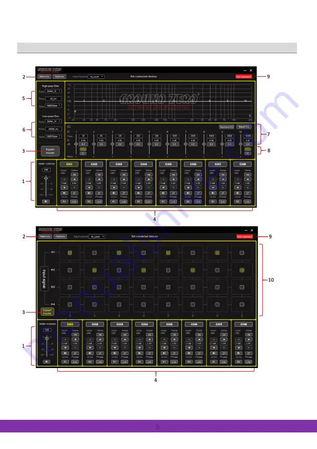 Ground Zero GZCS DSPA-4.60ISO Owner'S Manual Download Page 5