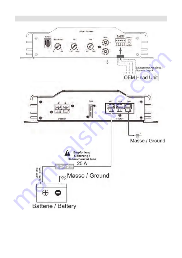 Ground Zero GZIA 1.300HPX-B Owner'S Manual Download Page 44